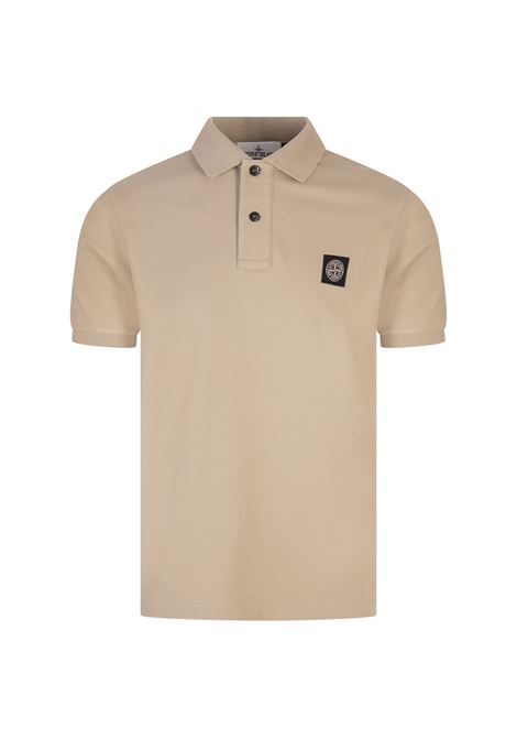 Polo Slim Fit Beige Con Logo Compass STONE ISLAND | K1S1522002SC-S0017V009A